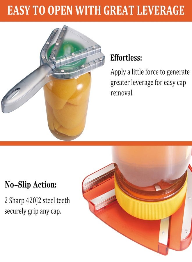 Uinxan Jar Opener for Weak Hand & Seniors with Arthritis,Easy Twist Off Bottle Caps,Patent | Unique Kitchen Gadgets, Christmas Gifts for Elderly/Women/Men (Black) - Image 3