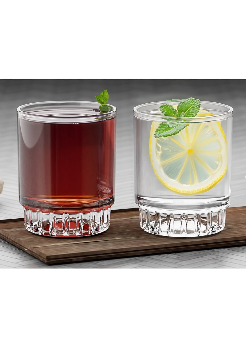 CITY GLASS Colombia Tea 17CL 6 Pieces City Glass - Modern Design to serve the tea and warm your hands  - Image 2
