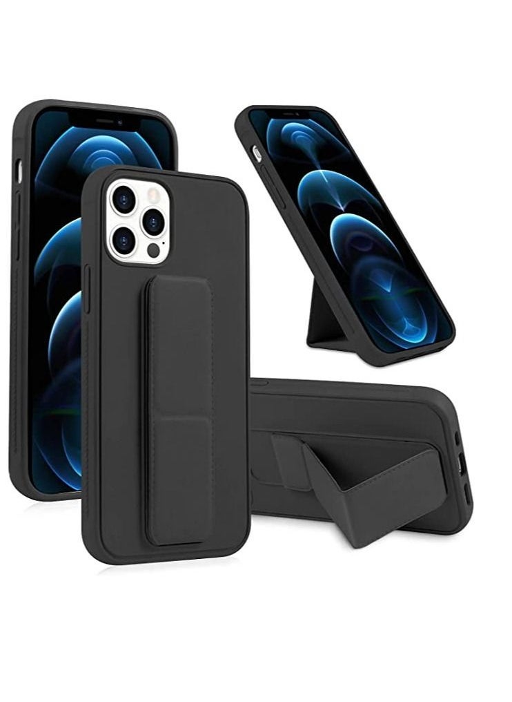 غطاء حماية مع حامل إصبع لجهاز آبل آيفون 11 برو ماكس - Image 1