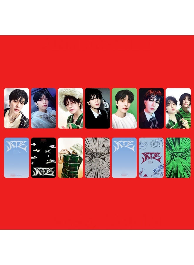 NIBEMINENT 7 قطع كيبوب ستراي كيدز - بطاقة لو مو سيونغ مين لهدايا مجموعة المعجبين - Image 1