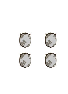RYN Abu Dhabi 2D Sticker Badge UAE Abu Dhabi 7 Pcs Mix Logo Design Sticker Badge Metal 3cm  - Image 3