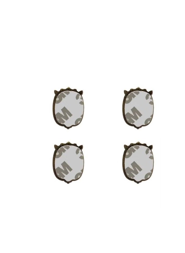 RYN Abu Dhabi 2D Sticker Badge UAE Abu Dhabi 7 Pcs Mix Logo Design Sticker Badge Metal 3cm  - Image 3