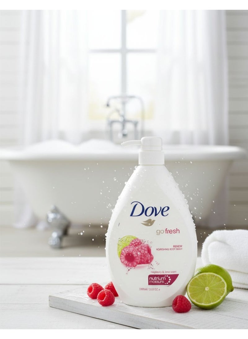 Dove Go Fresh Body Wash 1000ml - Image 3
