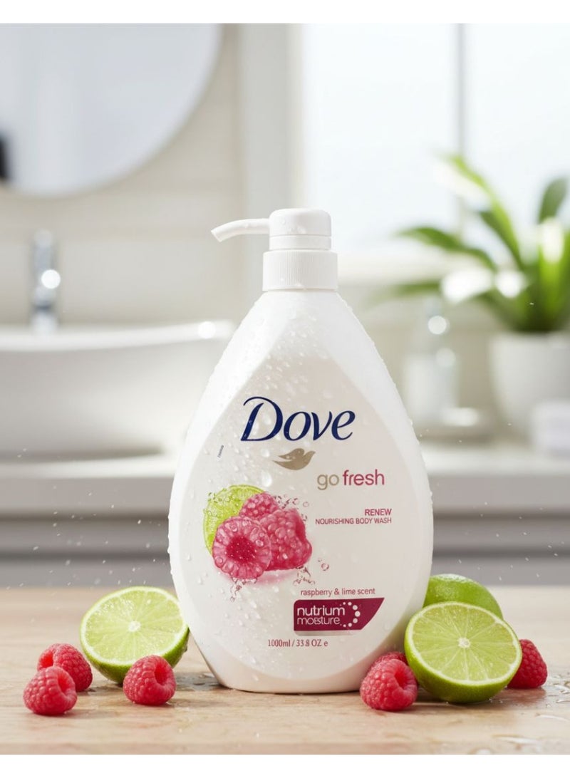 Dove Go Fresh Body Wash 1000ml - Image 4