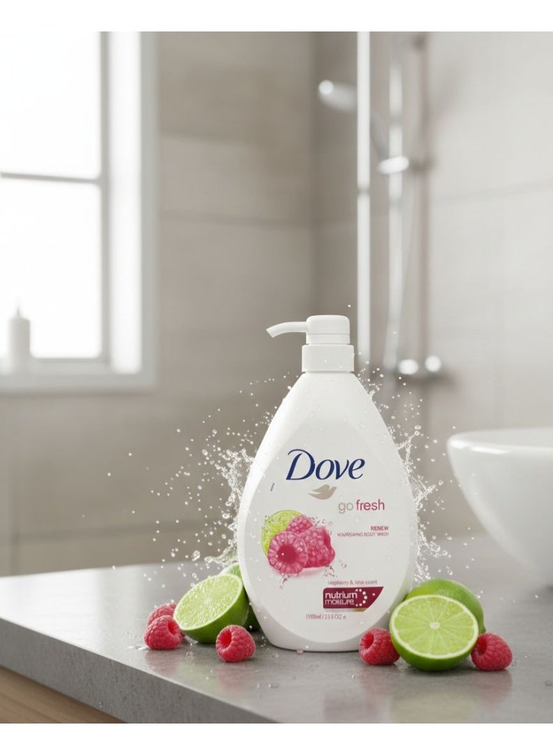 Dove Go Fresh Body Wash 1000ml - Image 2