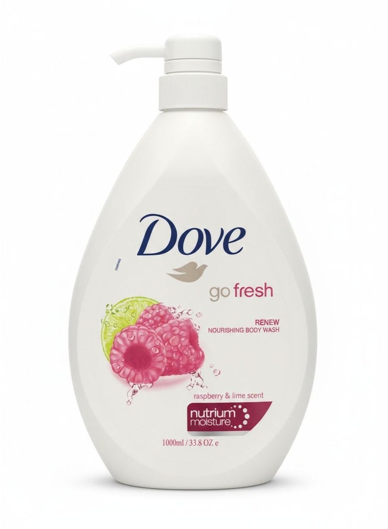 Dove Go Fresh Body Wash 1000ml - Image 1