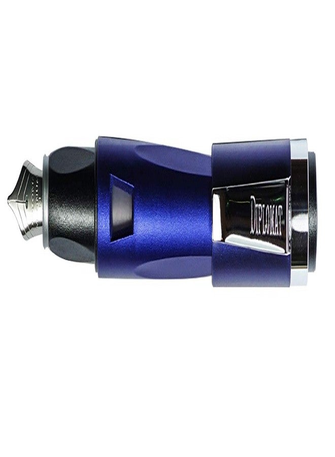 الدبلوماسي قلم حبر سائل ديبلومات ماغنوم أزرق نيلي (أنثى) D40904023 - Image 1