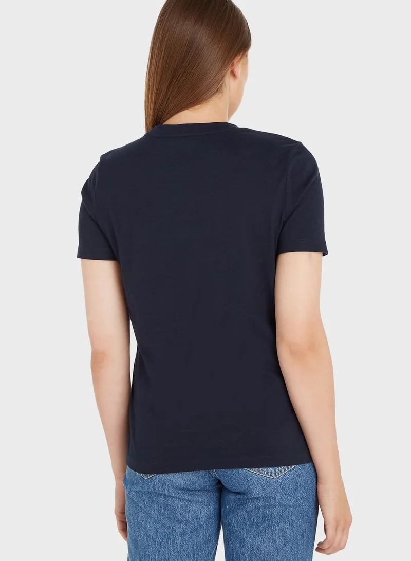 TOMMY HILFIGER Graphic Crew Neck T-Shirt