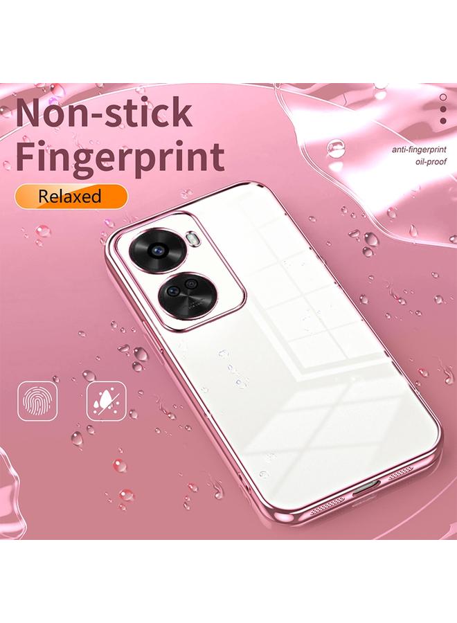 S-TOP Case For Huawei nova 12 SE Transparent Plating Fine Hole Phone Case - Image 4