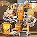WATUDOU Toys for Ages 57 5in1 Take Apart Construction Vehicle Trucks Transform to Robot 5 6 7 8 Year Old Boy Christmas Birthday Gift Ideas Robot Toys for Kids 48 - Image 4