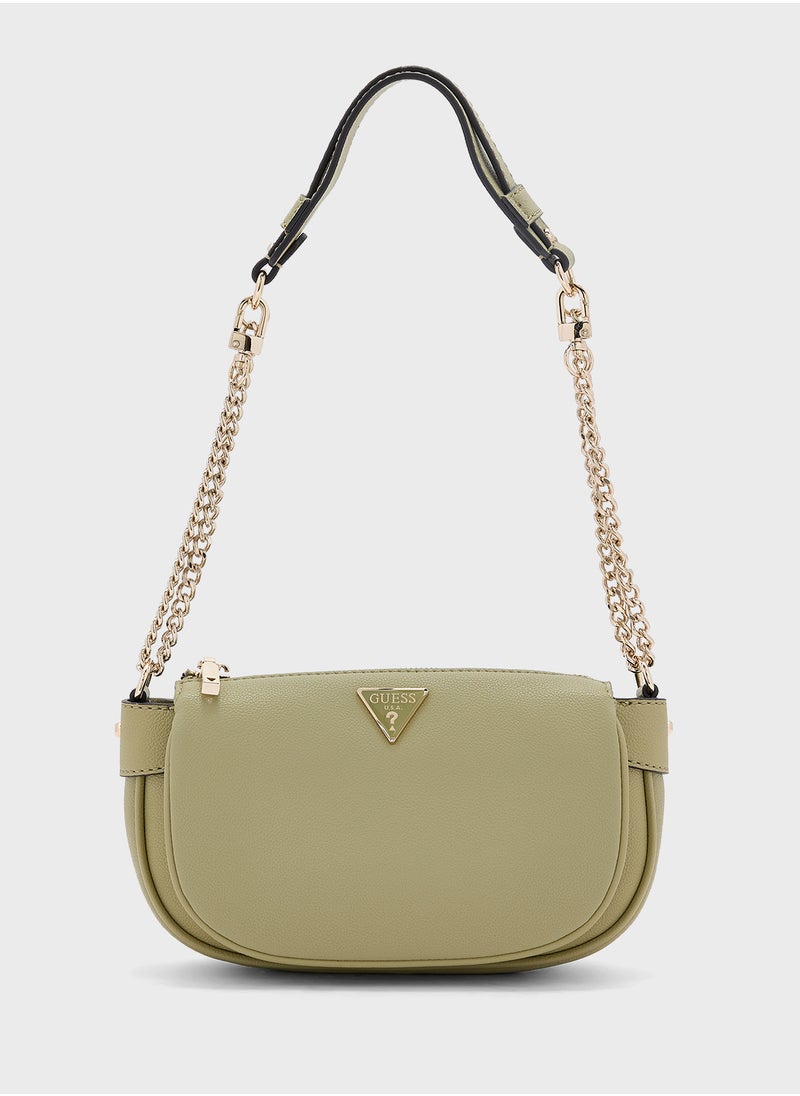 GUESS Logo Detail Fedora Crossbody  - Image 1