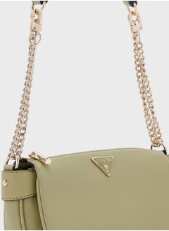 GUESS Logo Detail Fedora Crossbody  - Image 4