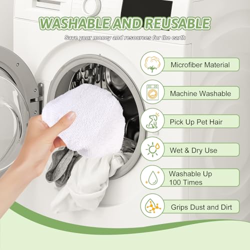 Fanshuge 10Pack Microfiber Cloths for Handheld Steam Cleaner Compatible with Bissell Steam Shot, Comforday, PurSteam, Wagner Spraytech, Universal Washable Steam Cleaner Accessories - Image 5
