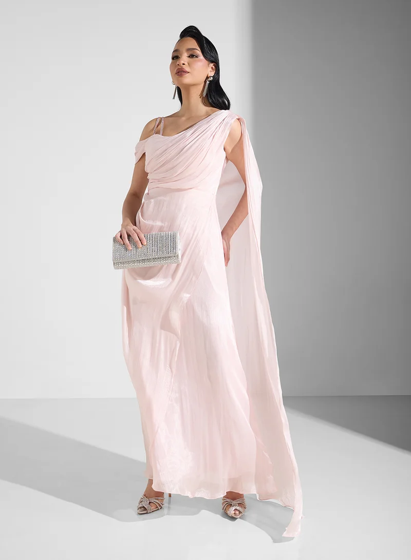 Namshi x Draped Maxi Dress