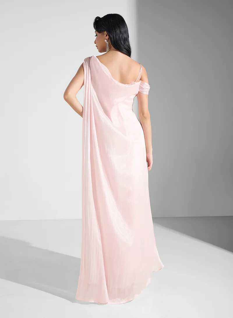 Namshi x Draped Maxi Dress