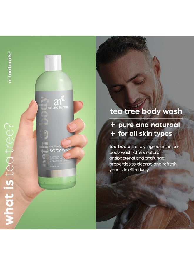 artnaturals Artnaturals Tea Tree Body Wash, 12 Ounce  - Image 2