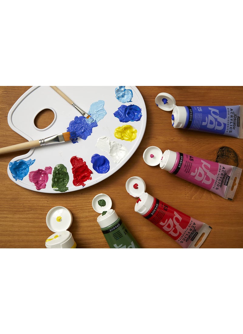 Pebeo Pebeo Studio Acrylics High Viscosity, Fine Acrylic, 250 ml - Prussian Blue Hue, 8.45 Fl Oz (Pack of 1)  - Image 2