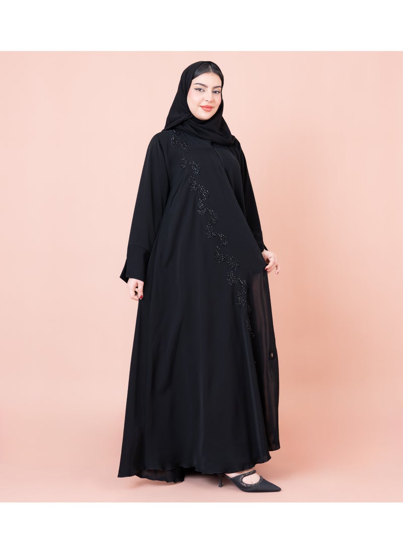 IKKXA - Cloche Beaded Abaya - Image 1