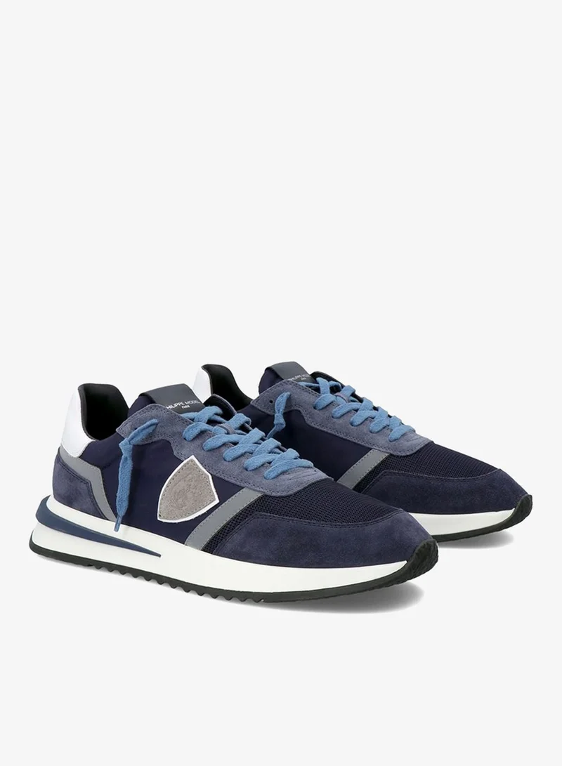 Philippe Model Low Top Lace Up Sneakers