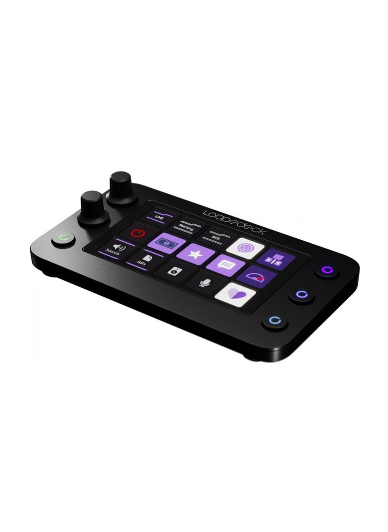Loupedeck - LOUPEDECK LIVE S portable streaming control console for creatives and live streamers - Image 1