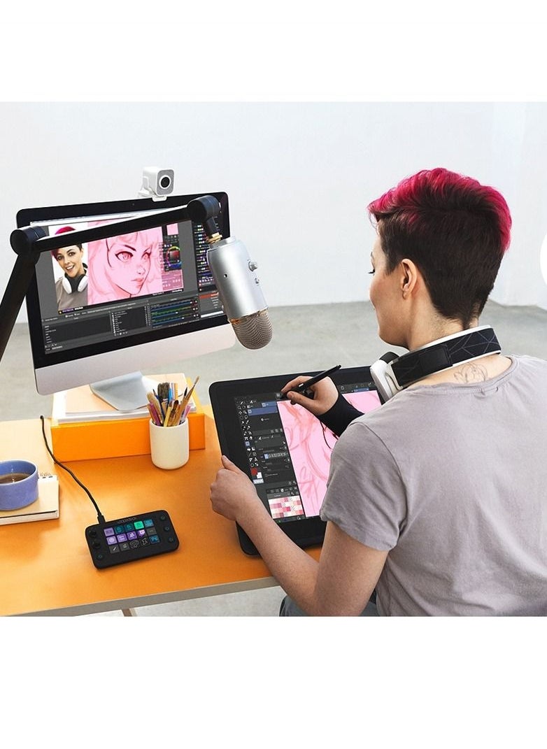 Loupedeck - LOUPEDECK LIVE S portable streaming control console for creatives and live streamers - Image 1