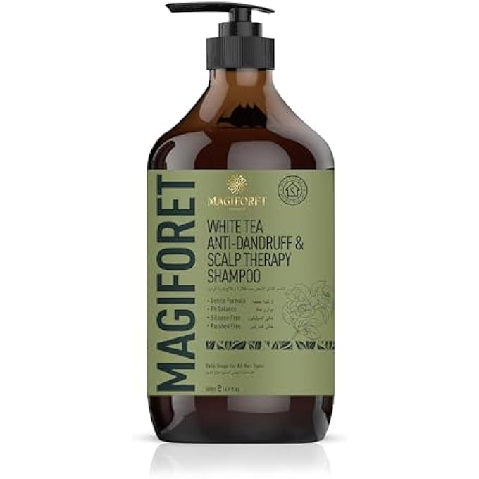 MagiForet ANTI-DANDRUFF AND SCALP SHAMPOO 500 ML FOR DRY, FLAKY SCALP, HELPS AGAINST DANDRUFF, LEAVES DRY AND ITCHY SCALP FEELING SOOTHED - Image 2
