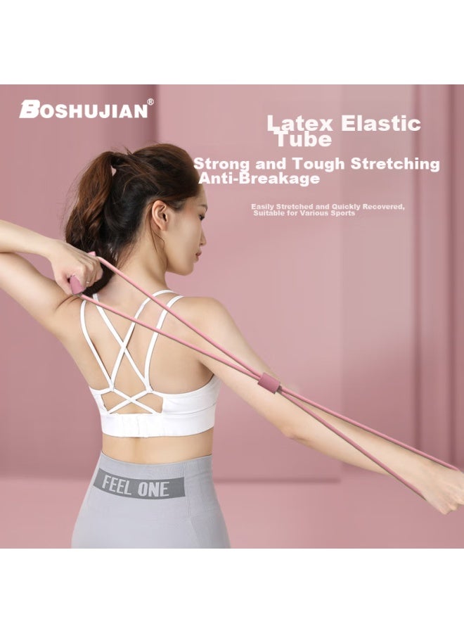 Bo Shujian Boshujian 8-shaped Resistance Band, Pulling Rope, Elastic Rope, Training Rope For Home Fitness, Figure-eight Rope - Image 5