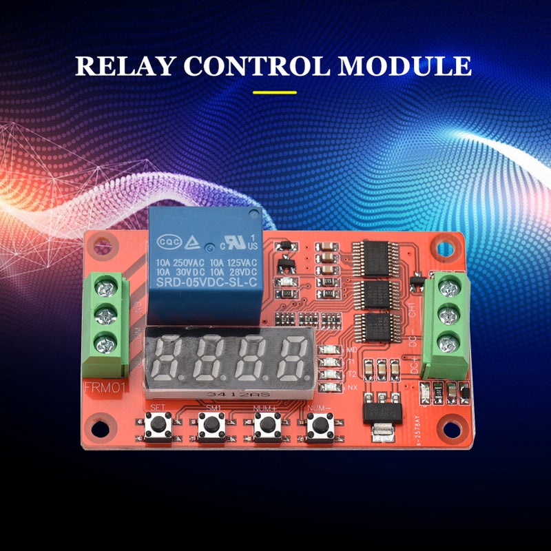 وحدة تحكم التتابع 5V النسخة المحدثة حديثًا 2.0 مع 18 وظيفة - لوحة دبوسات مطبوعة تحكم التتابع مع حماية من العكس في الطاقة وثبات عالي لتطبيقات الدوائر الكهربائية - Image 5