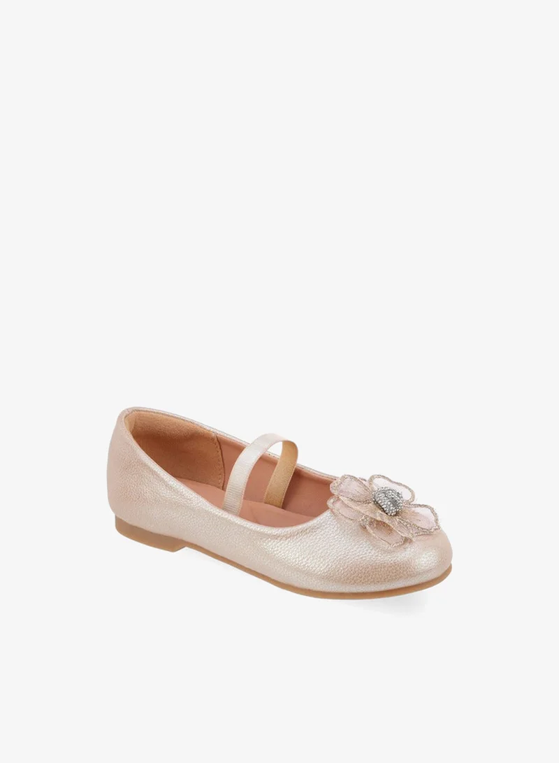 سيليست Girls Slip-On Ballerina Shoes
