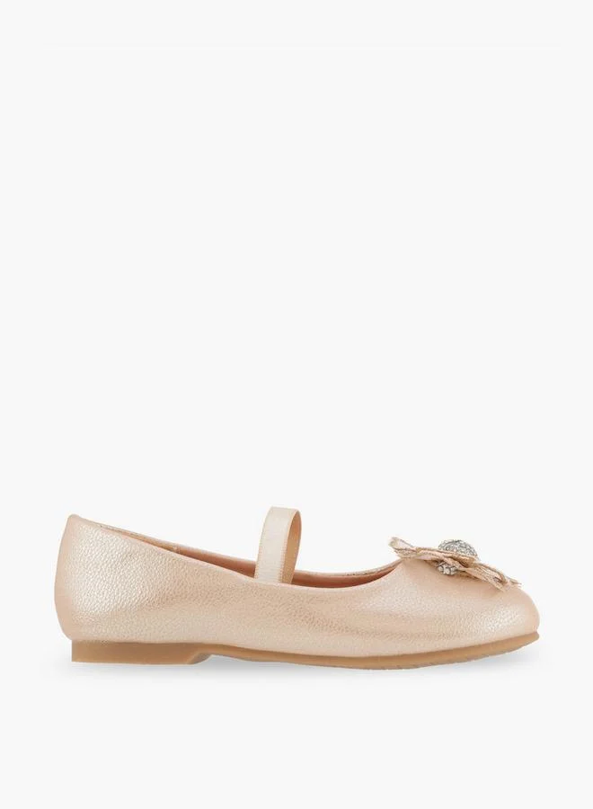 Celeste GOLD Girls Slip-On Ballerina Shoes for Women | Best Price UAE