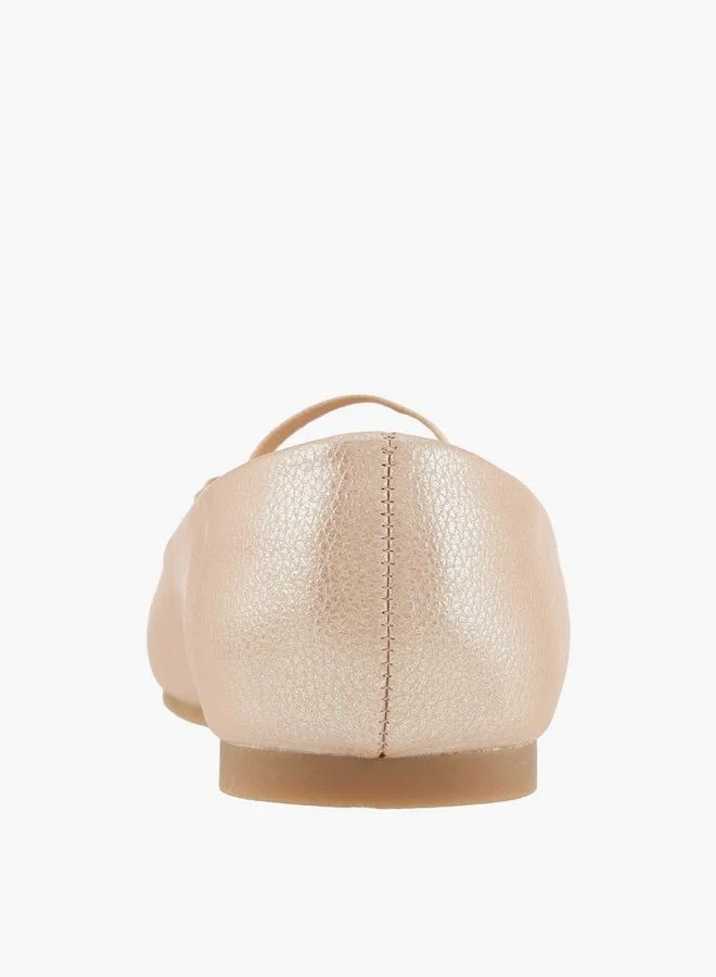 Celeste GOLD Girls Slip-On Ballerina Shoes for Women | Best Price UAE