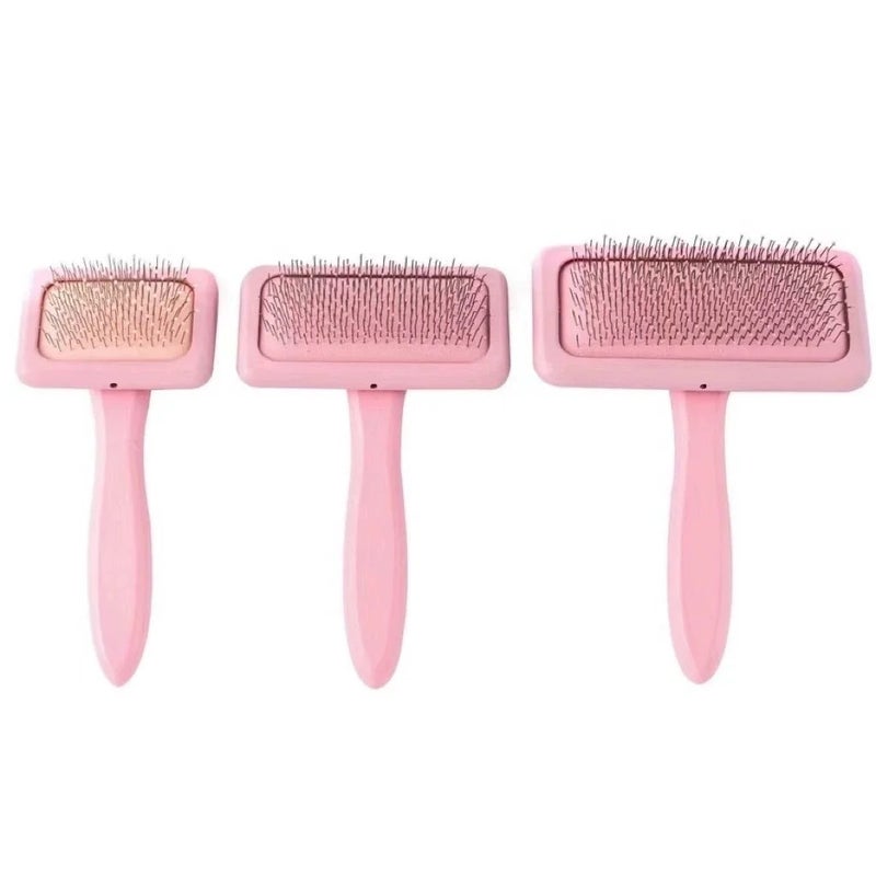 Bluejw Macaron Color Wooden Handle Pet Brush for Dog & Cat - Grooming Hair Brushes for Shedding & Cleaning - Image 4