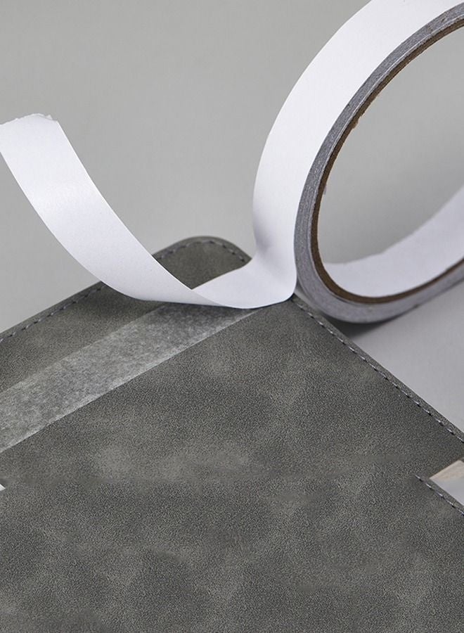 5-Pack Strong Double Sided Tape, High Adhesion Cotton Paper Tape for Crafts, Office, Packaging & DIY Projects 1CM*10M Each Roll - Image 2