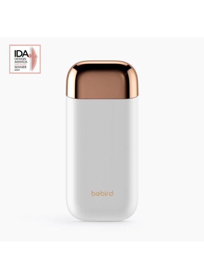 بيبيرد جهاز Bebird EarSight 3 Plus لتنظيف الأذن بصرياً، مزود بكاميرا عالية الدقة (HD) وإضاءة LED؛ طقم لاسلكي (عبر WiFi) لفحص الأذن وإزالة الشمع، يشتمل على أدوات متعددة الوظائف (ملاعق ومجسات وملقط) ومناسب لجميع أفراد الأسرة - اللون الأبيض. - Image 4