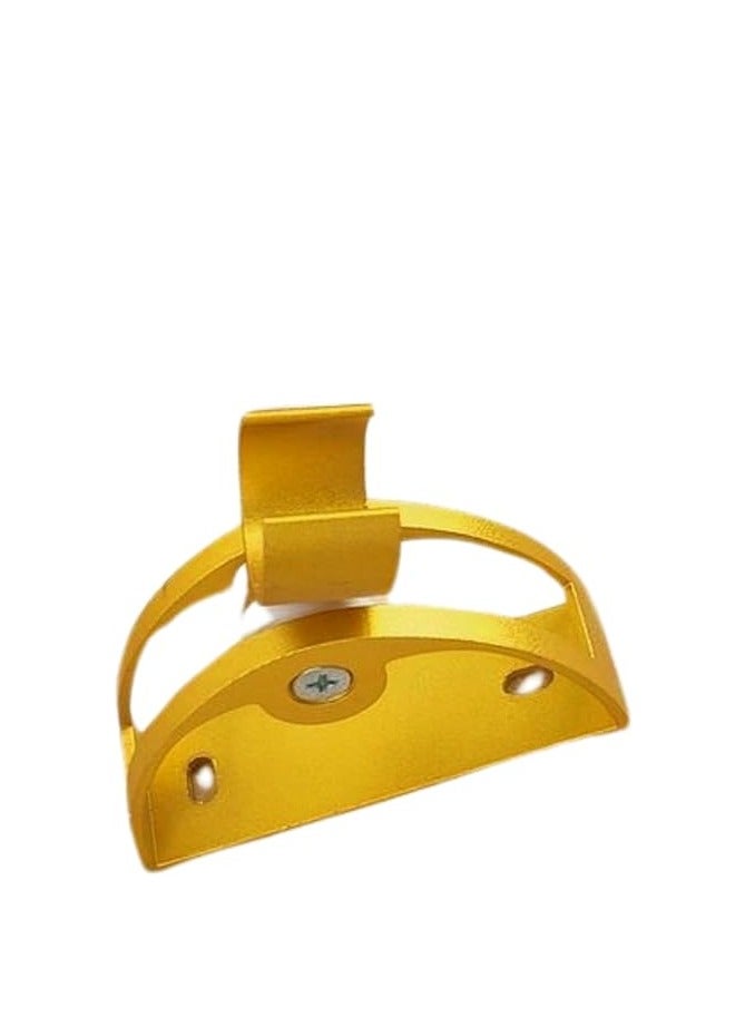 Aluminum Shower Head Holder with Screws - Gold - Image 2