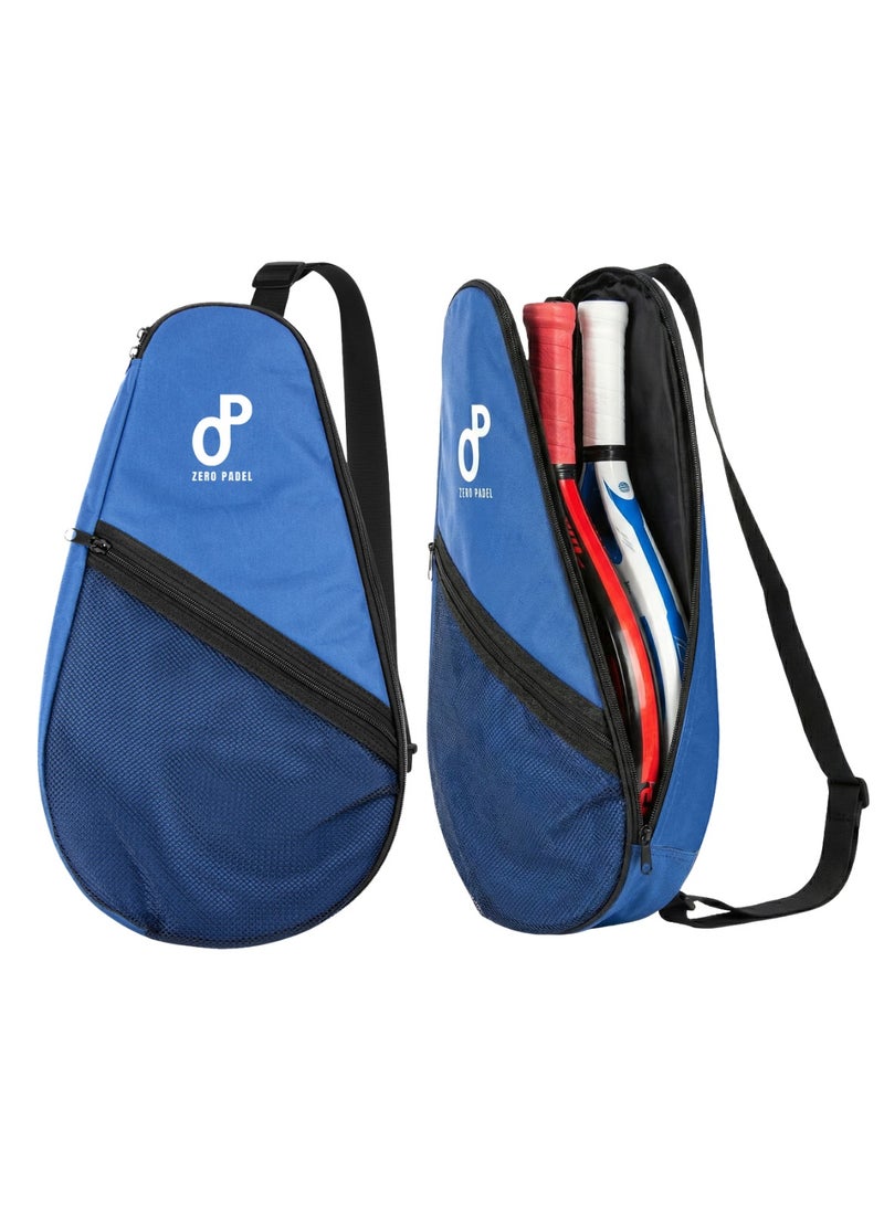 Zero Padel Racket Bag - Sling Backpack with Insulated Compartment and Mesh Pocket - Image 1