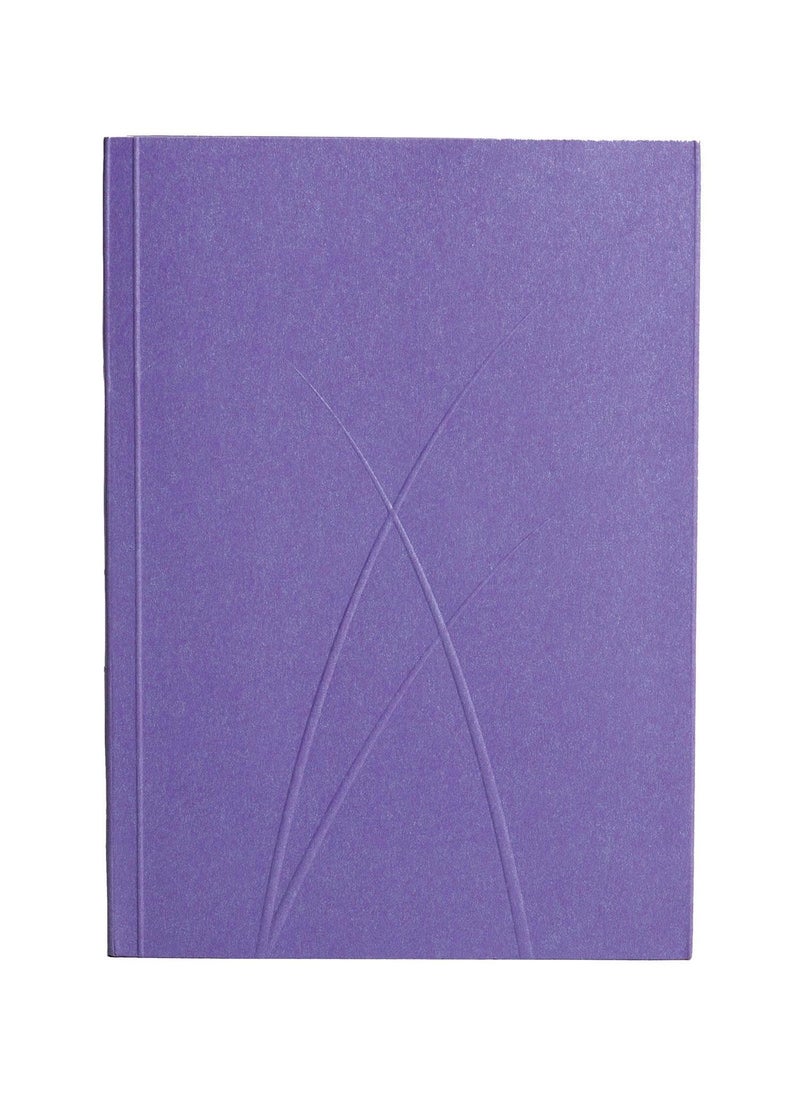 Paper-Oh Puro Plum A6 Lined No Closure 128 Pages 100gsm Notebook - Image 1