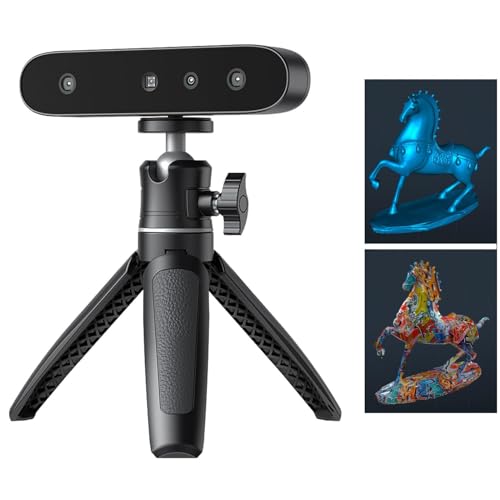 CREALITY FALCON Creality CR-Ferret SE 3D Scanner for 3D Printing, Anti-Shake, 0.1Mm Precision, 30FPS Scanning Speed, Full-Color, Upgraded Desktop 3D Scanner for Body Hair Black Metal Non-Reflective Objects - Image 1