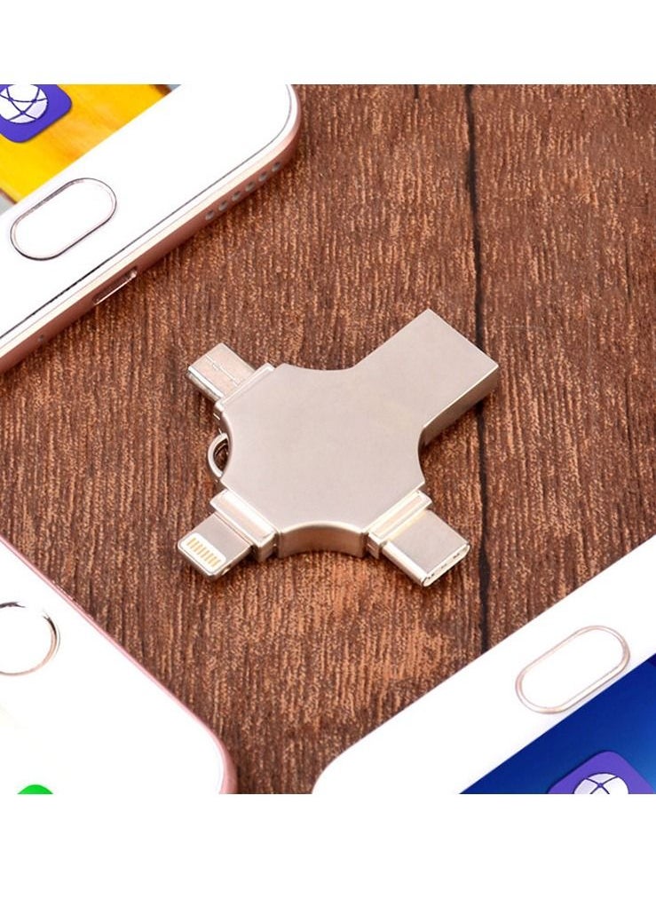 Generic - 4 in 1 Type-c OTG USB Flash Drive 3.0 Pendrive 1TB Memory For iPhone Android PC - Image 1
