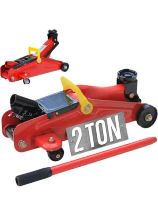 Hydraulic Trolley Jack - Heavy-Duty Mechanical Floor Jack - Professional Car Lifting Tool for Emergency & Maintenance - Image 1