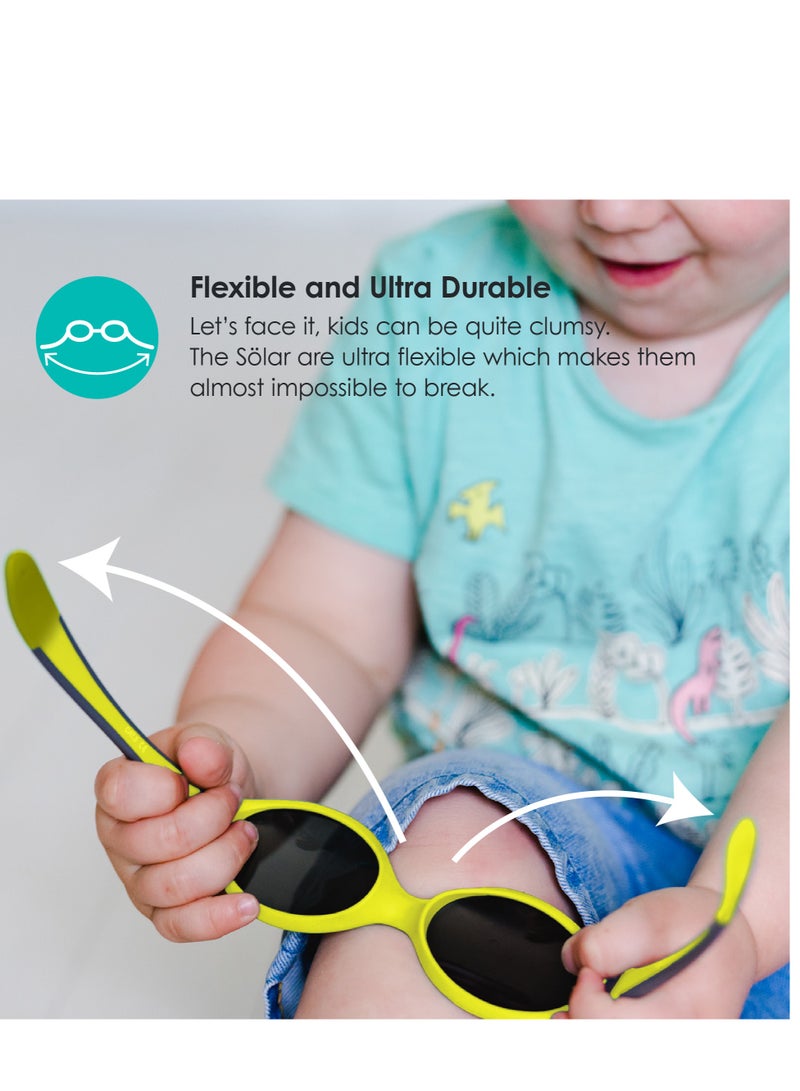 bbluv Sölar - Unbreakable Kids Sunglasses (2-6Y) | Flexible, Reversible & UV400 Polarized Protection | Toddler Shades for Outdoor, Beach & Sports  - Image 1