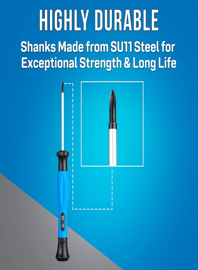 جونارد تولز مجموعة مفكات براغي دقيقة SDKP-2 فيليبس #00 مع فتحة في الخزانة من جونارد تولز - Image 3