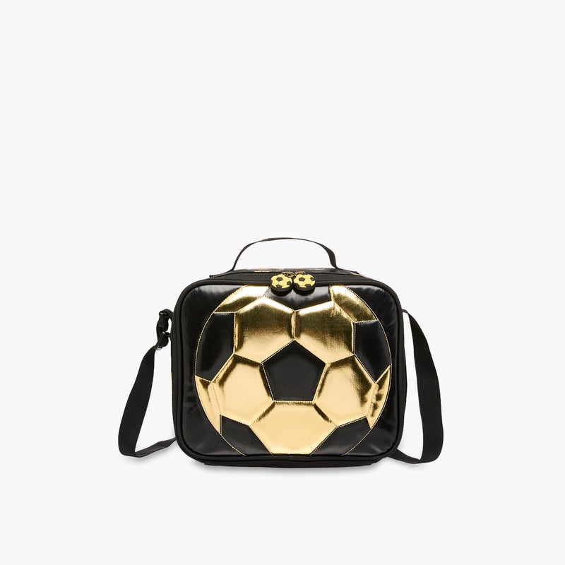 LIFESTYLE Soccer Print Lunch Bag for Kids - Image 1