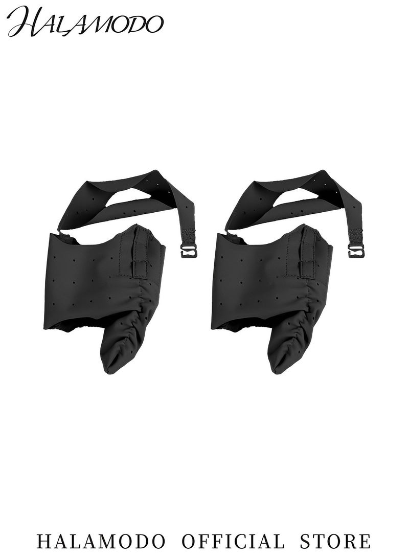 HALAMODO 2PCS Bunion Corrector Big Toe Straightener Big Toe Splint Foot Thumb Fixation Belt Bunion Splints Adjustable Big Toe Protector for Day & Night Support  - Image 3
