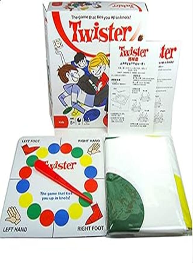 ClassicTwister Game, Floor Board Game, Sports Fun Party Game for All Ages