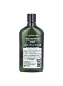 Avalon Organics Avalon Organics, Shampoo, Clarifying Lemon, 11 fl oz (325 ml)  - Image 2