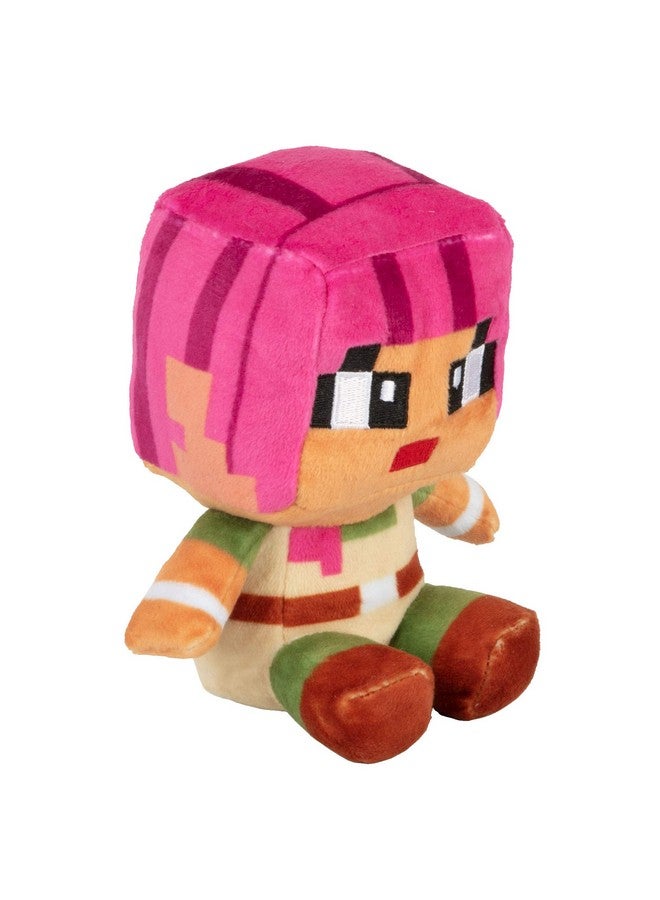 JINX Minecraft Dungeons Mini Crafter Adriene Plush Stuffed Toy Multicolored 4.5" Tall - Image 2
