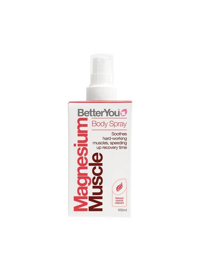 BetterYou - Magnesium Oil Recovery Spray Pure Magnesium Oil Spray Supports Working Muscle Improves Performance And Speeds Recovery 100Ml Bottle - Image 1