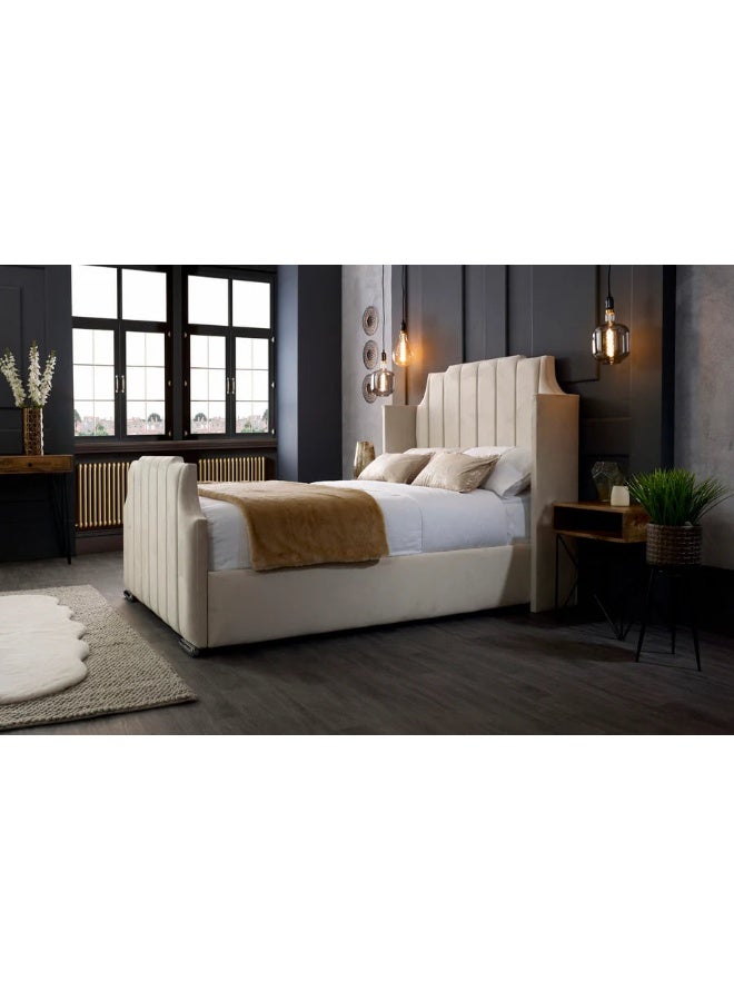 Havana Beds And Upholstery Moscow Wing Luxury handmade Single Bed (Suitable Mattress fit : 90 cm x 190 cm) - Image 4