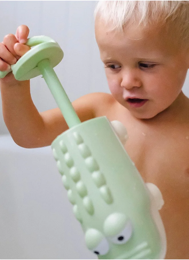 Sunnylife Crocodile Water Squirter Toy – Pastel Green | Water Squirter for Kids | Water Sprayer Toy | Splash Toy for Kids | Water Toys